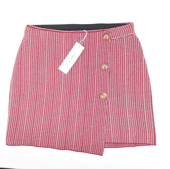 GILLI Plaid Plaid Mini Skirt - Picture 2 of 8